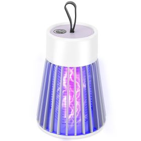 Electric Bug Zapper Mosquito Insect Killer Lamp Portable LED Light¬y Trap Catcher w/ LED Light