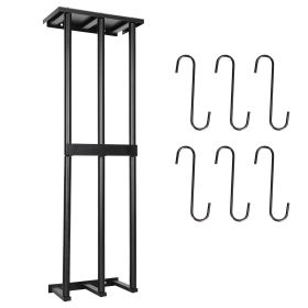 Wall Mounted Towel Rack for Rolled Towels Bathroom Towel Holder Organizer Storage Shelf for Bath Towels Hand Towels (Option: Rack_GPCT42g24)