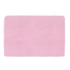 Fluffy Bedroom Rug 48 2.6nti-Skid Shaggy Area Rug Decorative Floor Carpet Mat for Nursery Bedroom Living Room (Option: Pinkg)