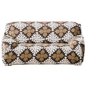 Sofa Cover Printed Stretch Sofa Furniture Cover Soft Sofa Slipcover Polyester Furniture Protector Cover (Option: Baroquge_2S)
