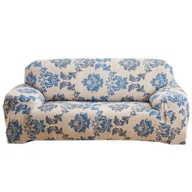 Sofa Cover Printed Stretch Sofa Furniture Cover Soft Sofa Slipcover Polyester Furniture Protector Cover (Option: Provengce_3S)