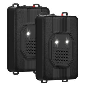 2 Pack Under Hood Ultrasonic Rodent Repeller Rodent Control Deterrent Chaser Blocker for Vehicle Indoor with Strobe Light 3 Power Supplies (Option: Chaserg_GPCT5313)