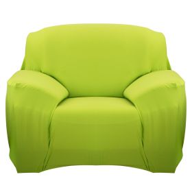 Sofa Cover Printed Stretch Sofa Furniture Cover Soft Sofa Slipcover Polyester Furniture Protector Cover (Option: Green_g1S)