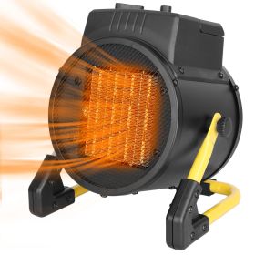 1500W Portable Electric Space Heater Personal Fan w/ Overheat Protection Adjustable Temperature Ceramic Heater for Bedroom Office Desk (Option: UgS_New)