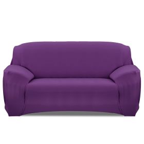 Sofa Cover Printed Stretch Sofa Furniture Cover Soft Sofa Slipcover Polyester Furniture Protector Cover (Option: PPL_3Sg)