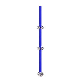 Dog Doorbells Adjustable Pet Doorbells Dog Potty Bells for Dog Training 7 Extra Large Loud 1.4oorBells (Option: Bellg(Blue)