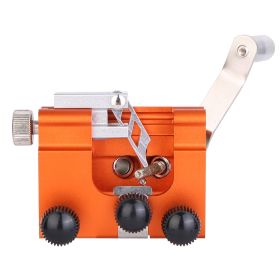 Chainsaw Chain Sharpening Jig Universal Chainsaw Sharpener Kit Hand Crank Chain Sharpener for Electric Saw for Lumberjack Garden Worker (Option: negrKit(S)
