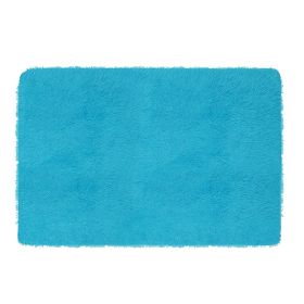 Fluffy Bedroom Rug 48 2.6nti-Skid Shaggy Area Rug Decorative Floor Carpet Mat for Nursery Bedroom Living Room (Option: Blueg)