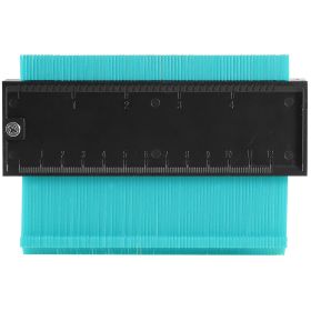 5 inch Shape Contour Gauge Duplicator Plastic Precisely Copy Irregular Shapes Profile Gauge  Measurement (Option: Aquga_5in)