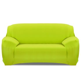 Sofa Cover Printed Stretch Sofa Furniture Cover Soft Sofa Slipcover Polyester Furniture Protector Cover (Option: Green_g3S)
